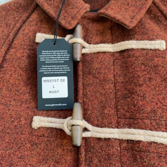 Gloverall BNWT Rust Coloured Coat - Picture 2 of 4